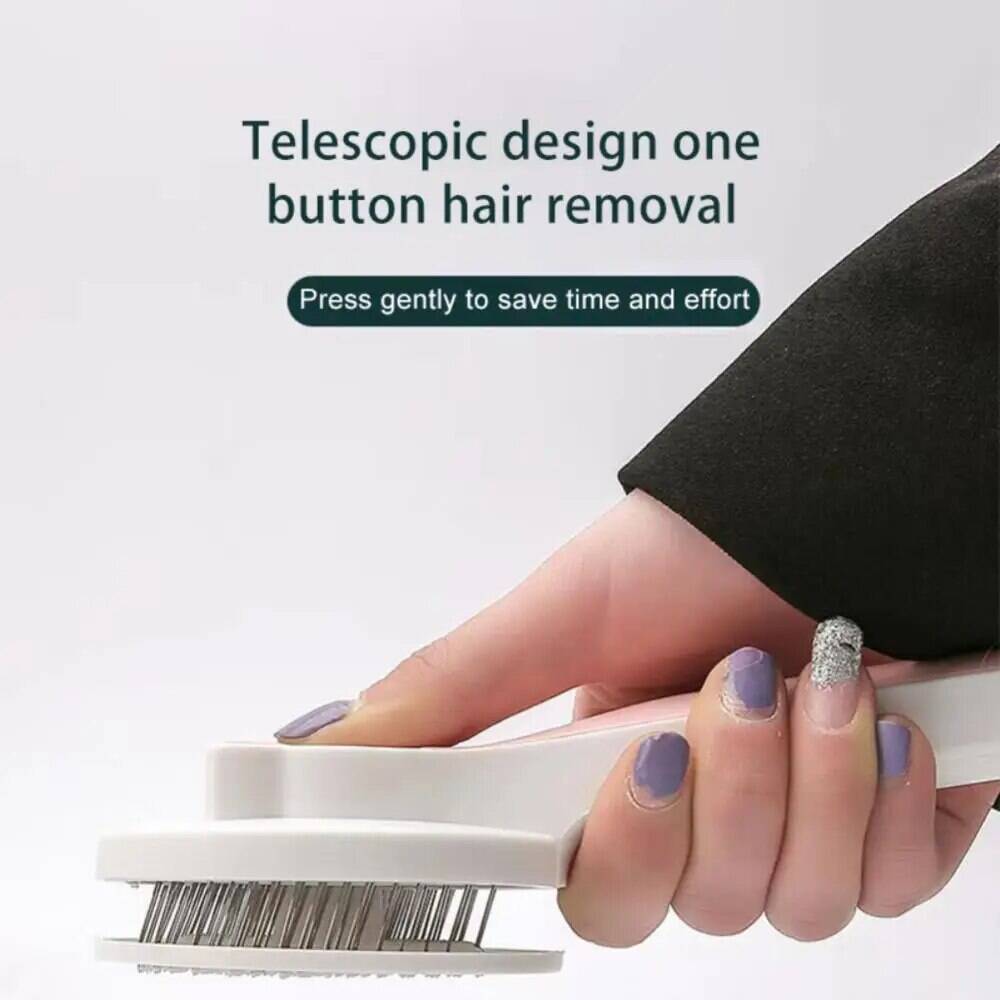 برس با دکمه تخلیه طرح گربه